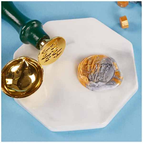 Made To Surprise Wax Seal Cooling Plate Happy Mail - Image 4