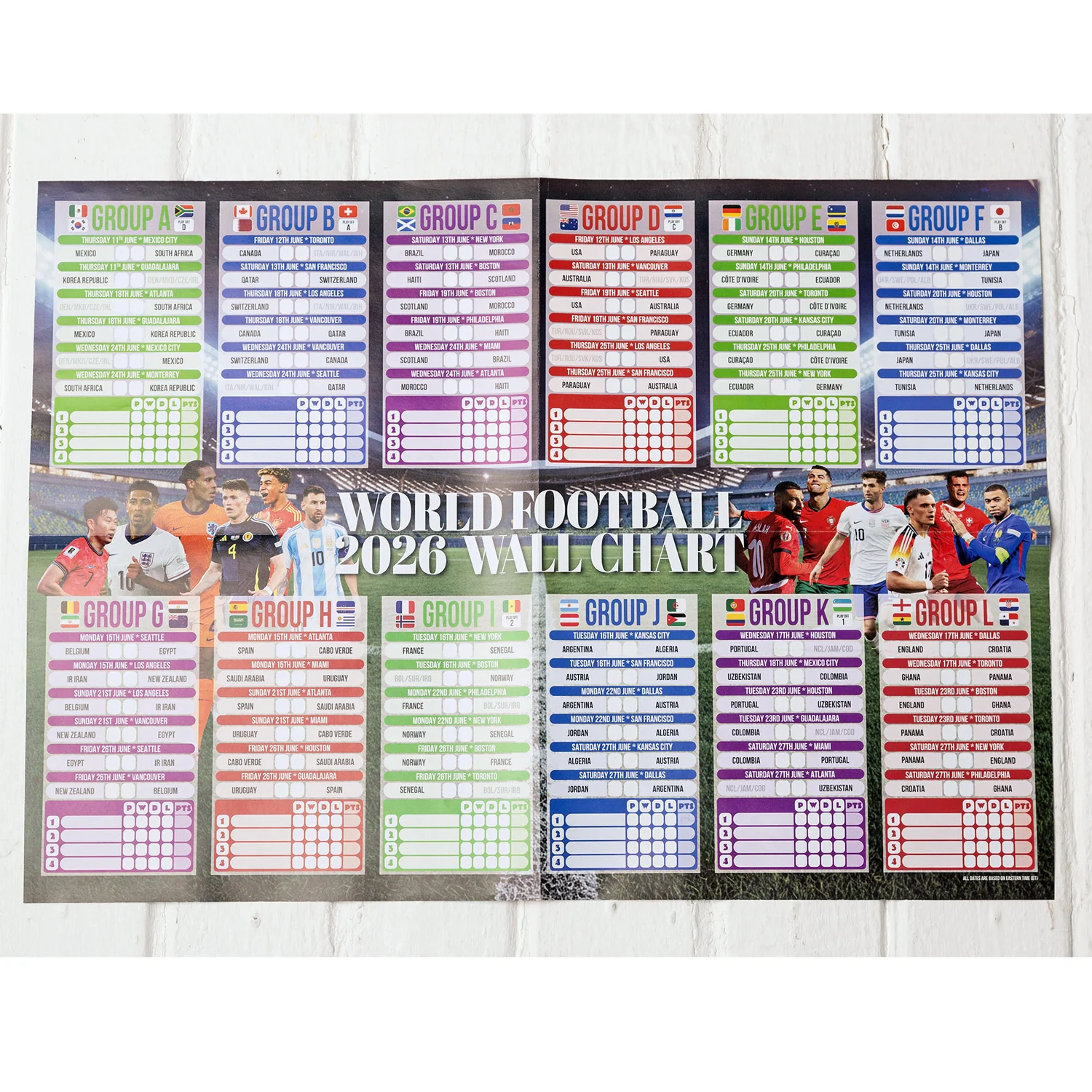 World Football 2026 book and wallchart - Image 5