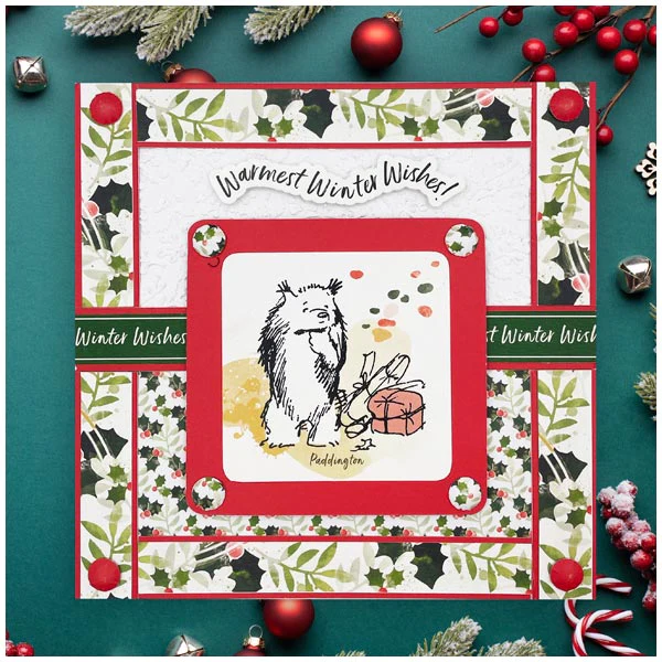 Paddington A5 Washi Tape 8 Sheets | Festive Paddington Collection - Image 2