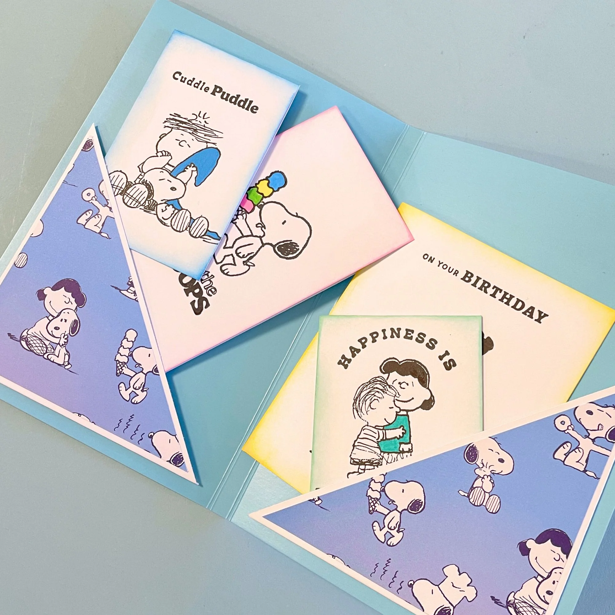 Peanuts Die and A5 Stamp Set Best of Friends | Peanuts 75th Anniversary - Image 4