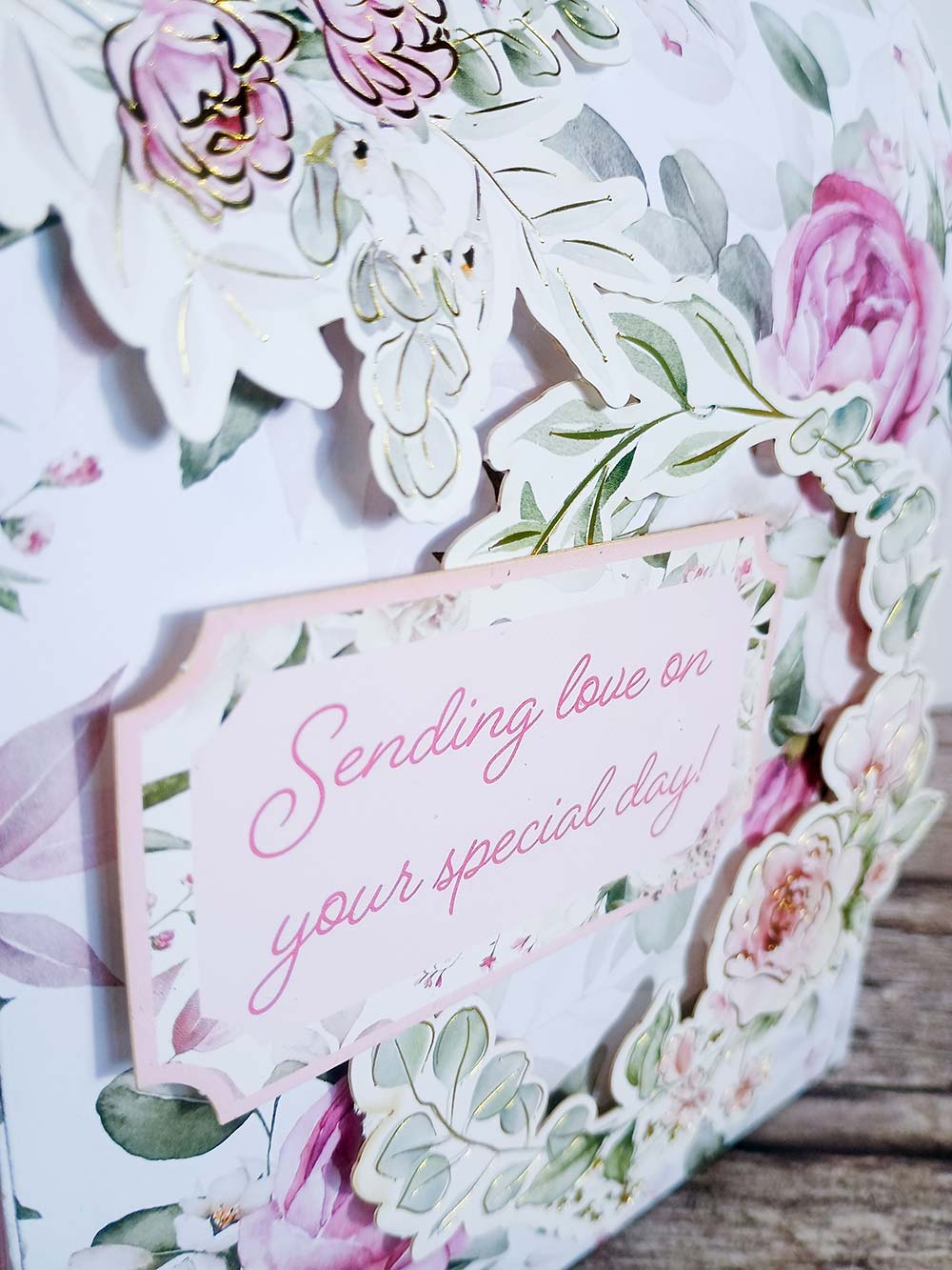 Simply Made Crafts 12''x 12'' Foiled Project Pack Celebrate The Seasons | Celebration Time - Image 2