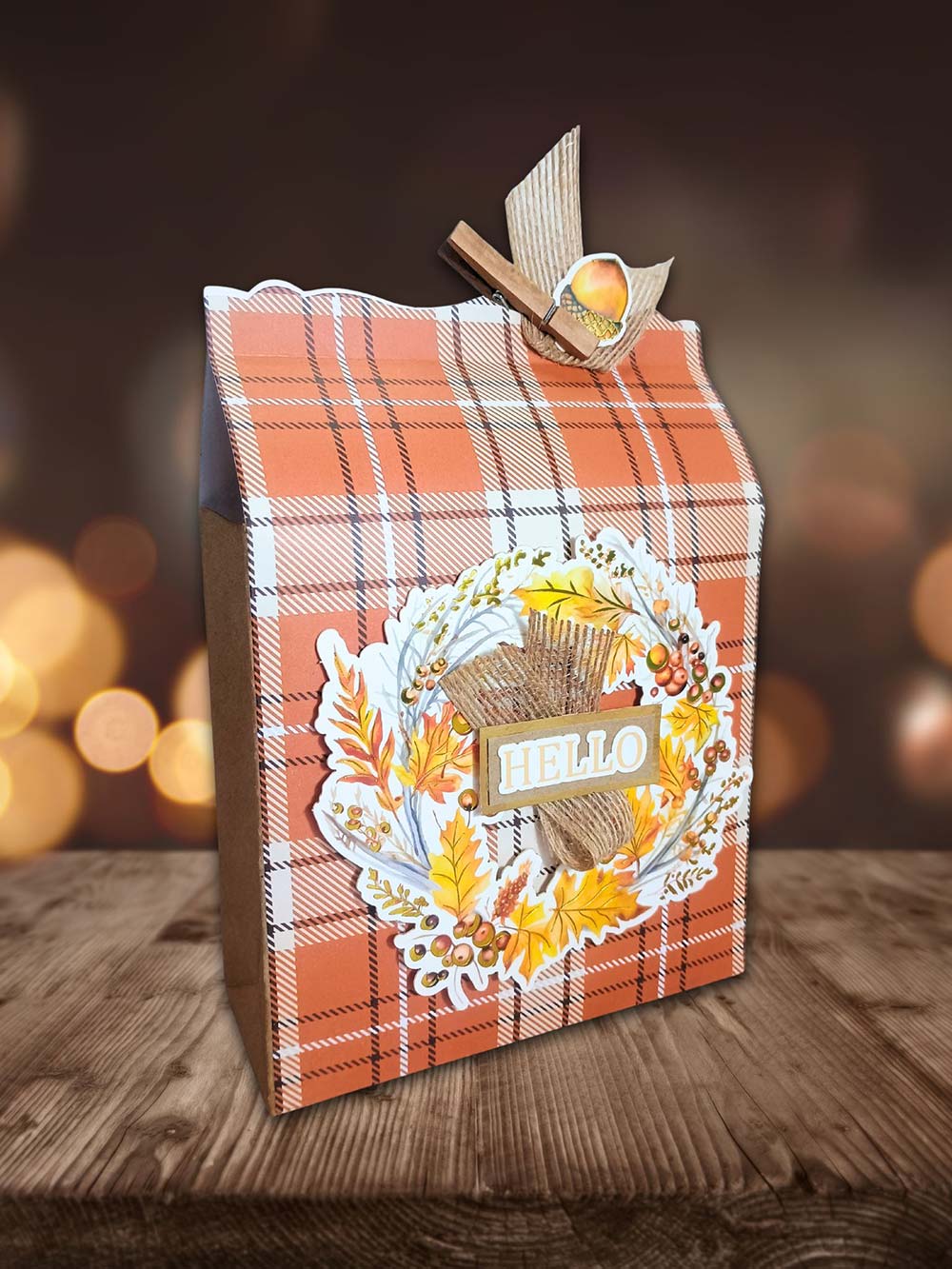 Simply Made Crafts A5 Die Set Ornate Gift Bag | Celebration Time - Image 4