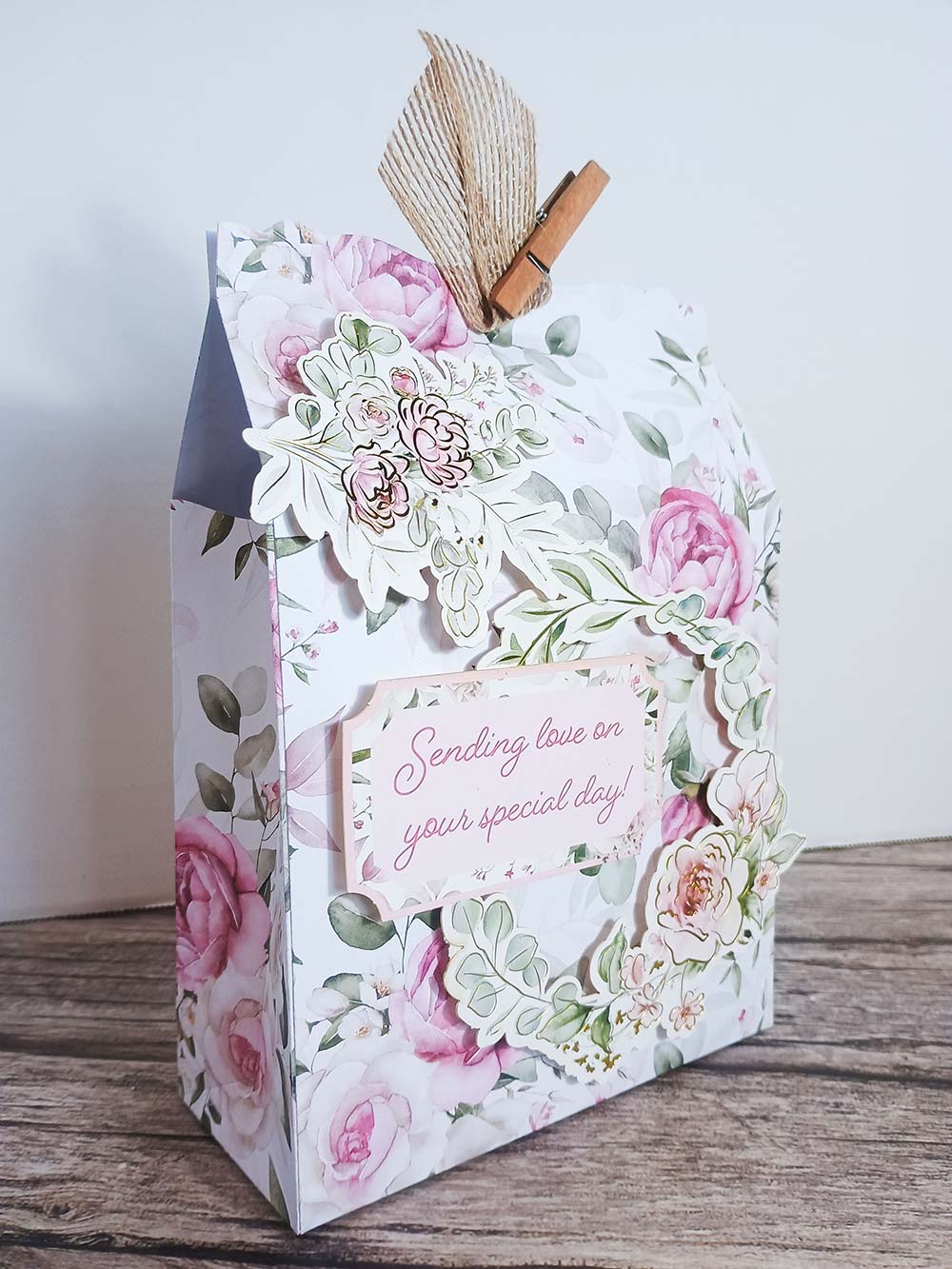 Simply Made Crafts A5 Die Set Ornate Gift Bag | Celebration Time - Image 5