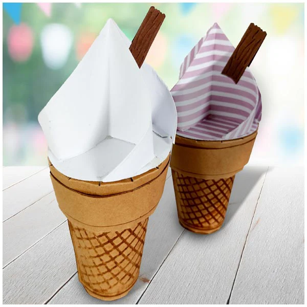 Simply Made Crafts Die Set Ice Cream Cone Gift Box Set of 14 | A Very British Summer Collection - Image 4