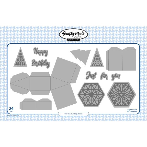 Simply Made Crafts Die Set Outside The Box Builder Set | Celebration Time