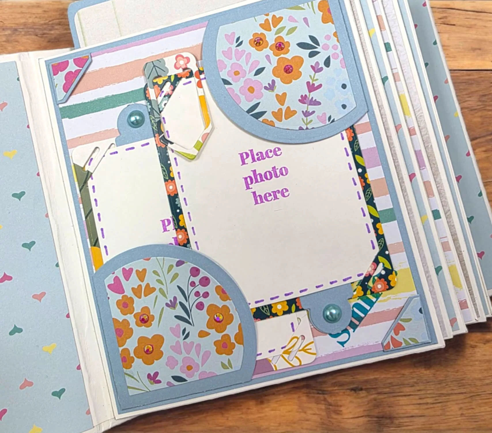 Simply Made Crafts Floral Ledger 12x12 Paper Pack | Simply Scrapbooks - Image 3